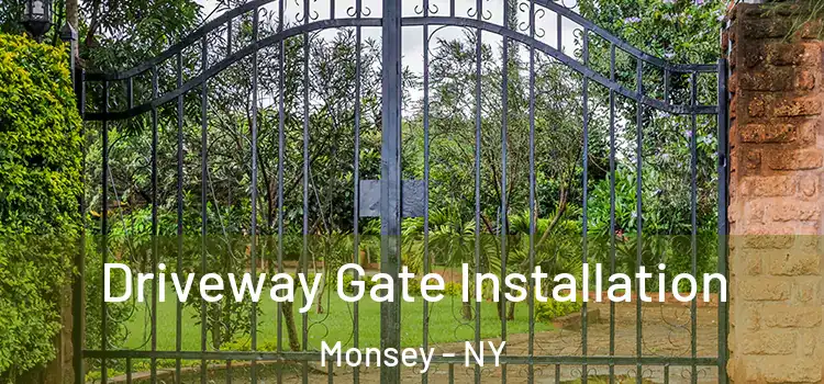  Driveway Gate Installation Monsey - NY